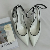 Ankle-Strap Stiletto Sandals With Closed Toes PinTow