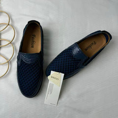 Breathable Mesh Leather Shoes PinTow