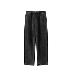 Essential Acid Wash Straight Leg Joggers Newgew