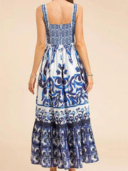 Casual Sling Print Loose Dress Newgew Dresses