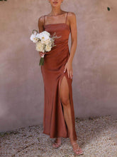Fashionable Slit Suspender Dress Newgew Dresses
