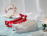 Increasing Insole Bow Antique Embroidered For Canvas Shoes Newgew