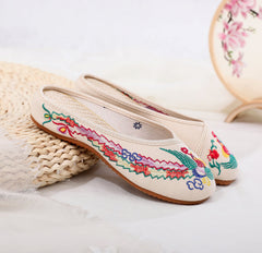 Women's Summer Walking Shopping Travel Tendon Canvas Shoes Newgew