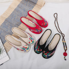Women's Summer Walking Shopping Travel Tendon Canvas Shoes Newgew