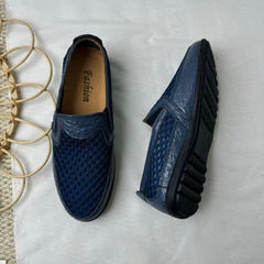 Breathable Mesh Leather Shoes PinTow
