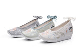 For Han Chinese Clothing Round Head Female Canvas Shoes Newgew