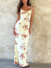 V-Neck Elegant Suspender Dress Newgew Dresses