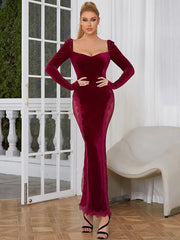 Elegant Lace Long Evening Dress Newgew Dresses