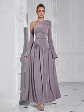 Asymmetric One-Shoulder A-Line Dress Newgew Dresses