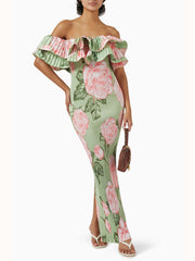 Premiere Pleated One-shoulder Gown Newgew Dresses