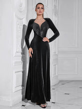 Graceful Long Sleeve Evening Gown Newgew Dresses