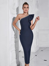 One-Shoulder Bodycon Evening Dress Newgew Dresses