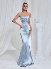 Strapless Fishtail Bodycon Evening Gown Newgew Dresses