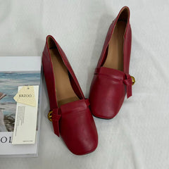 Soft-Soled Retro Comfortable Flat Shoes PinTow
