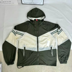 Contrasting Color Sun Protection Jacket PinTow