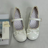 Versatile Low-Cut Bow Shoes PinTow