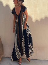 Shannon Bohemian Aztec Print Maxi Dress Newgew Dresses