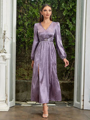 Elegant V-Neck Dress Newgew Dresses