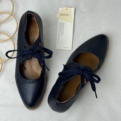 Cut-Out Lace-Up High-Heeled Casual Shoes PinTow