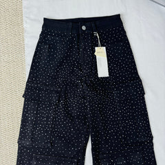 High-Waisted Starry Sky Jeans PinTow