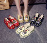 Women's & Men's Cotton Linen Strong Cloth Soles Leisure Small Canvas Shoes Newgew