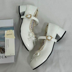 Versatile Low-Cut Bow Shoes PinTow