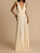 Lavinia Plunging V Maxi Dress Newgew Dresses