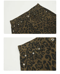 Leopard Print Jorts Newgew