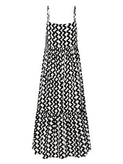 Strappy Square Neck Split Maxi Dress Newgew Dresses