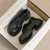 Women Retro Casual Thick Sole Loafers Newgew Shoes