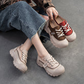 Women Minimalist Soft Leather Comfort Casual Shoes Newgew Shoes