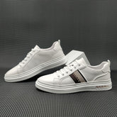 Men Fashion Leather Flat Slip-on Casual Shoes Newgew Shoes