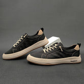 Men Minimalist Fashion Canvas Flat Casual Shoes Newgew Shoes