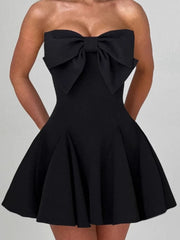 Bow-Tie Sweetheart Dress Newgew Dresses