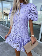 Lace Hollow Out Dress Newgew Dresses