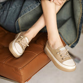Women Fashion Leather Minimalist Casual Shoes Newgew Shoes