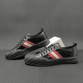 Men Minimalist Leather Flat Casual Shoes Newgew Shoes