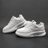 Men Minimalist Leather Thick Soled Casual Shoes Newgew Shoes