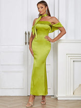 Stylish Strapless Satin Tie Dress Newgew Dresses