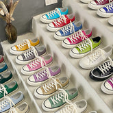 Women's Retro Classic Versatile Couple Board Canvas Shoes Newgew