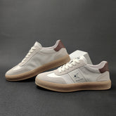 Men Soft Leather Fashion Flat Casual Shoes Newgew Shoes