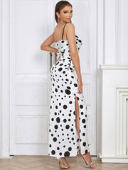 Polka Dot Maxi Dress Newgew Dresses