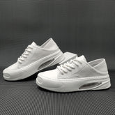 Men Minimalist Soft Leather Flat Casual Shoes Newgew Shoes