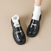 Women Retro Slip-on Soft Casual Loafers Newgew Shoes
