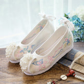 Women's For Han Chinese Clothing Invisible Canvas Shoes Newgew