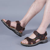 Men Summer Leather Casual Air Cushion Sandals Newgew Shoes