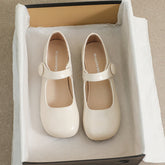 Women Glossy Soft Casual Mary Jane Shoes Newgew Shoes