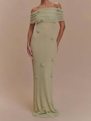 Orchid Knit Maxi Dress Newgew Dresses