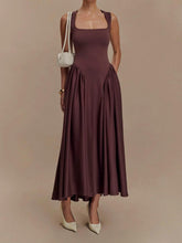 SHARON Midi Dress - Cacao Brown Newgew Dresses