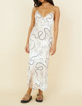 Under Control Maxi Dress Beige Newgew Dresses
